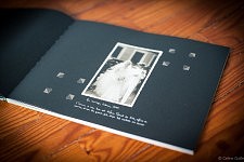 La photo de mariage de Fernanda dans le livre "Accepte-le, Un Album portugais 1919-1979" de Céline Gaille 