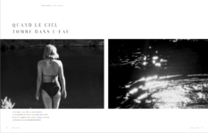 Portfolio de 8 pages dans Hors Saison #1 - revue photographique, juillet 2025 