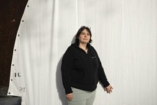 Portrait de Séverine, téléspectatrice de CNews, Foire du Livre, Brive-la-Gaillarde, le 7 novembre 2025. 